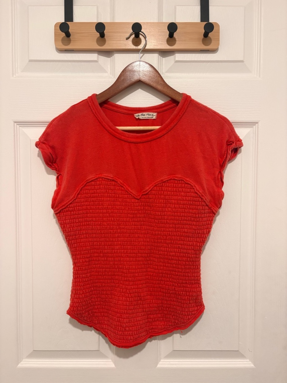 We The Free Sweet Sport Smocked Tee